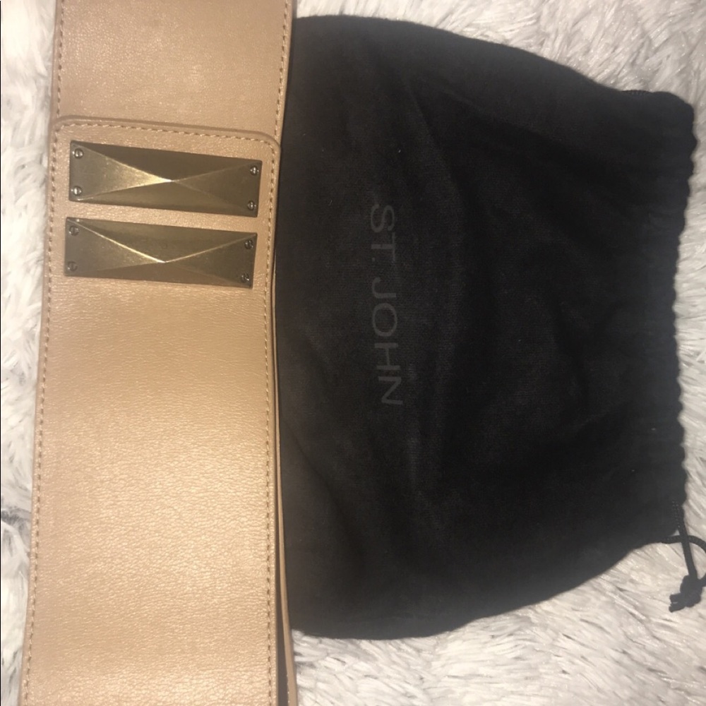 Leather belt